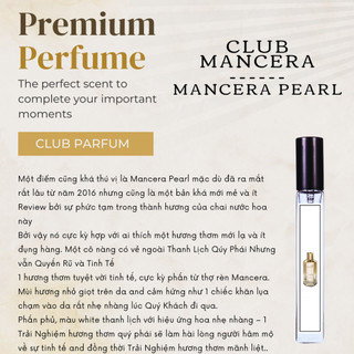 Nước hoa Nữ Mancera Pearl EDP