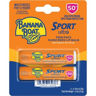 Kem Chống Nắng Môi Banana Boat Sport Ultra SPF 50 Gói son dưỡng môi SPF  hộp 2 thỏi  