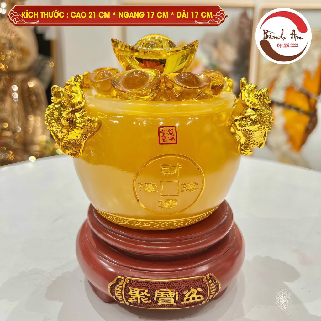 Bát Tụ Bảo Ngọc Chiêu Tài Chiêu Lộc Nhiều Màu , Nhiều Kích Thước Hàng Cao Cấp - Phong Thủy Bình An