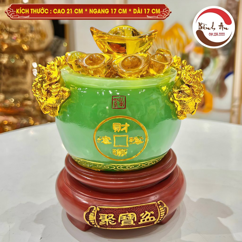 Bát Tụ Bảo Ngọc Chiêu Tài Chiêu Lộc Nhiều Màu , Nhiều Kích Thước Hàng Cao Cấp - Phong Thủy Bình An