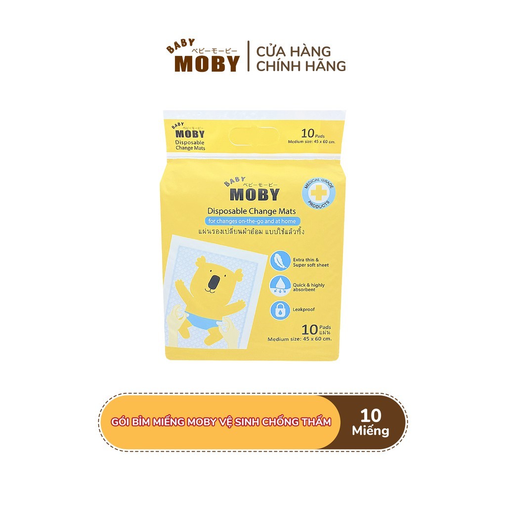 Moby - Bỉm miếng vệ sinh Moby - Trắng - freesize - BTD14900201