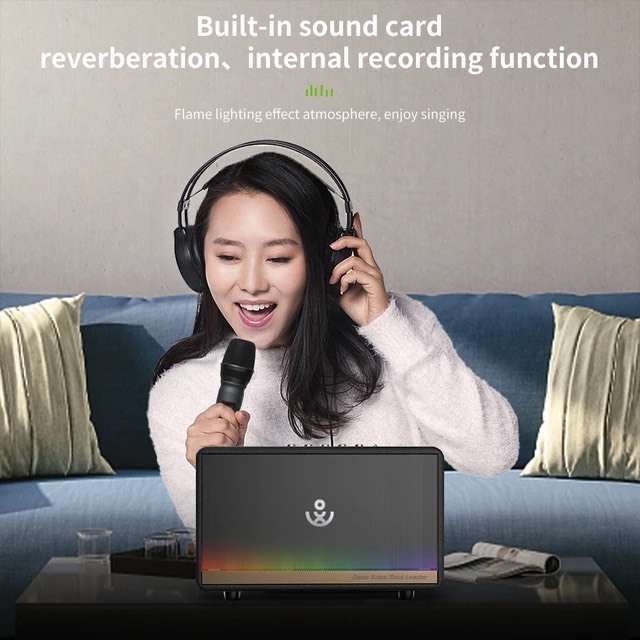 Loa Karaoke Bluetooth 5.3 XDOBO MIRAGE Công Suất 130W, Chống Nước IPX5, Hỗ Trợ Hát Karaoke, Thẻ TF, USB, Jack AUX