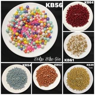 Cốm đường bi tròn trang trí bánh kẹo nhiều mẫu 10g
