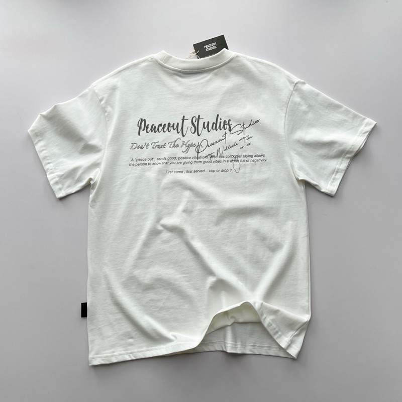 Áo Thun P119 Peaceout Studios Signature Ver 3