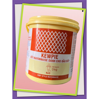 Xốt mayonaise 3kg giành cho đầu bếp - kewpie