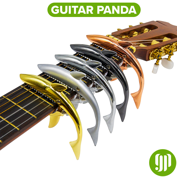 Capo Guitar Cá Mập Cao Cấp Classic Acoustic Guitar Panda