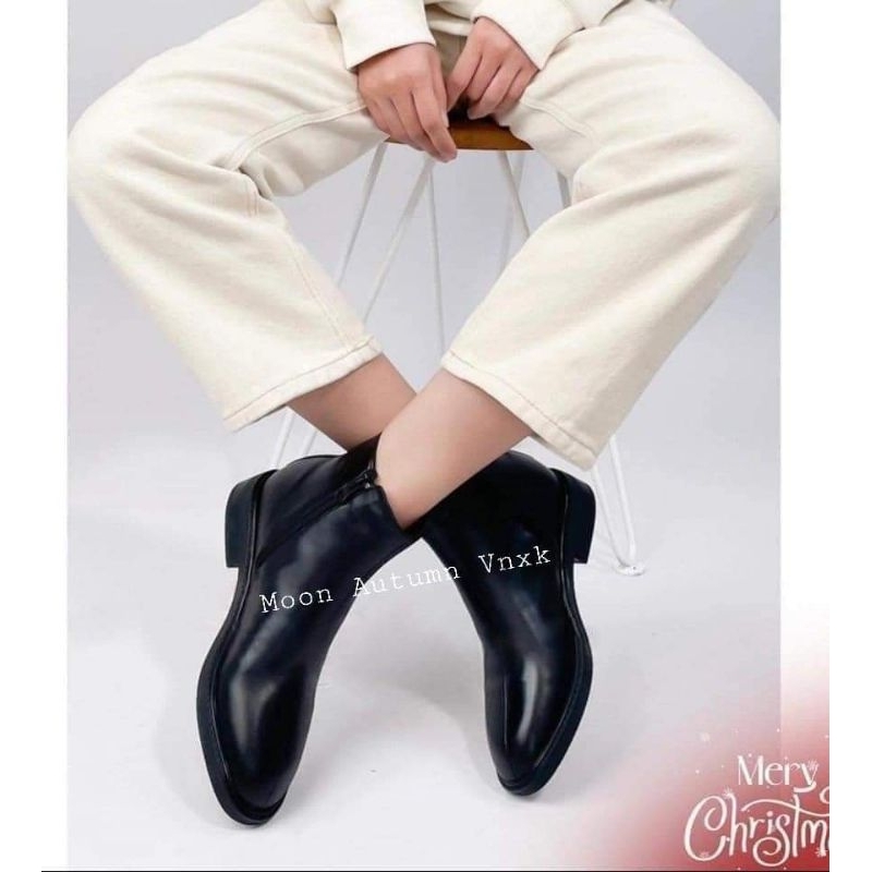 Boot tiếp viên Hàng không Icardi da thật toàn bộ siêu mềm