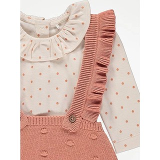 Set Romper Bodysuit bé gái Geo Auth