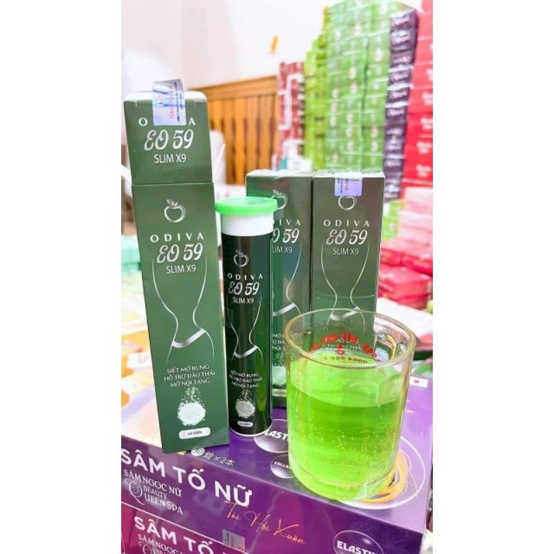 VIÊN SỦI SIẾT EO 59 SLIM X9 ODIVA GIẢM EO HỦY MỠ