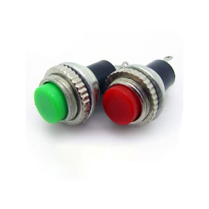 Combo 5 Nút Nhấn Đề 10mm,Nút Nhấn Nhả Vỏ Sắt