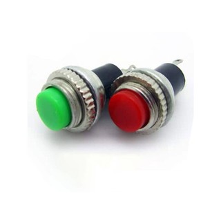 Nút nhấn đề 10mm,nút nhấn nhả vỏ sắt