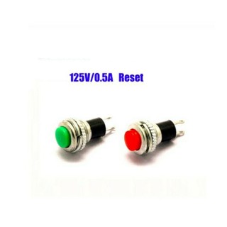 Combo 5 Nút Nhấn Đề 10mm,Nút Nhấn Nhả Vỏ Sắt