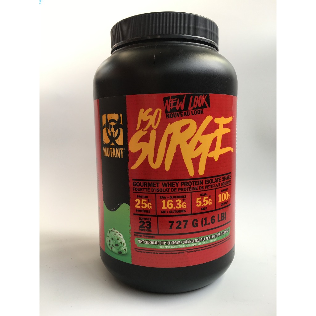 WHEY ISOLATE Iso Surge Mutant 1.6LBs - Sữa tăng cơ tinh khiết giúp bổ sung protein