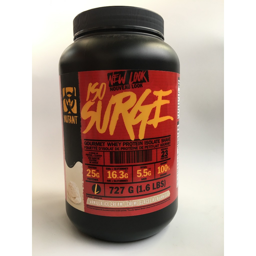 WHEY ISOLATE Iso Surge Mutant 1.6LBs - Sữa tăng cơ tinh khiết giúp bổ sung protein