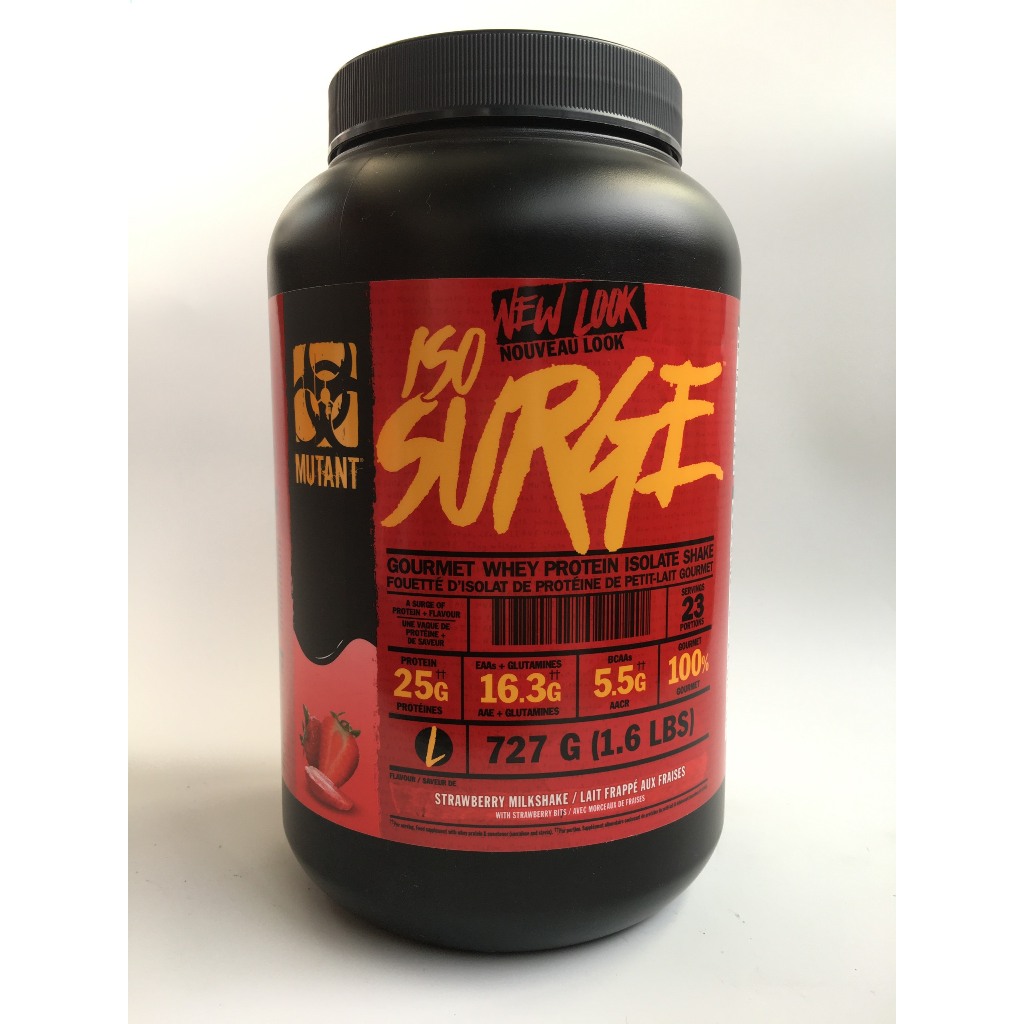 WHEY ISOLATE Iso Surge Mutant 1.6LBs - Sữa tăng cơ tinh khiết giúp bổ sung protein