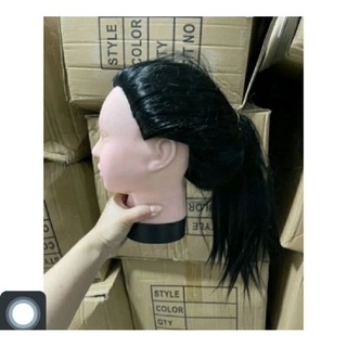 Đầu ken học cắt tóc _ Giao mầu ngẫu nhiên