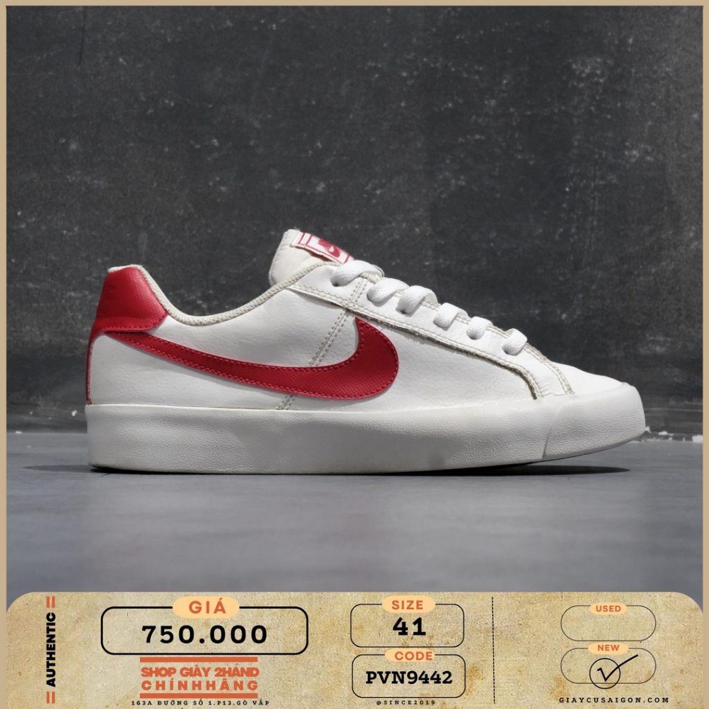 2hand Giày Nike Court Royale AC 'White' BQ4222-101 SIZE 41