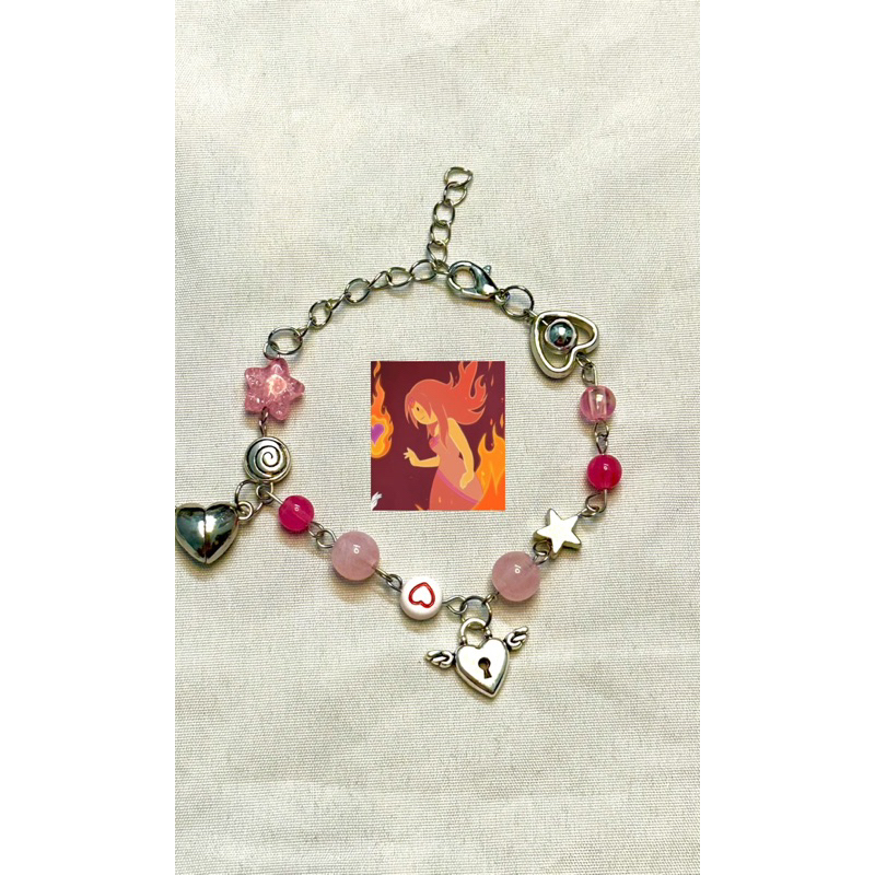 Finn and flame couple bracelet - vòng tay đôi lửa nước