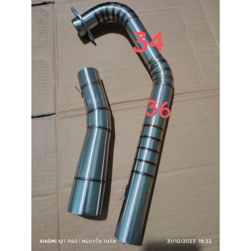 Cổ inox 304 gia công size 32 và 34và 34-36 From khoét áo Ex135-150