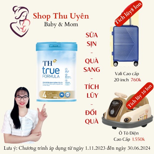 "COMBO 2 LON" Sữa Bột Công Thức TH True Formula Sản Xuất Tại Úc Lon 800g
