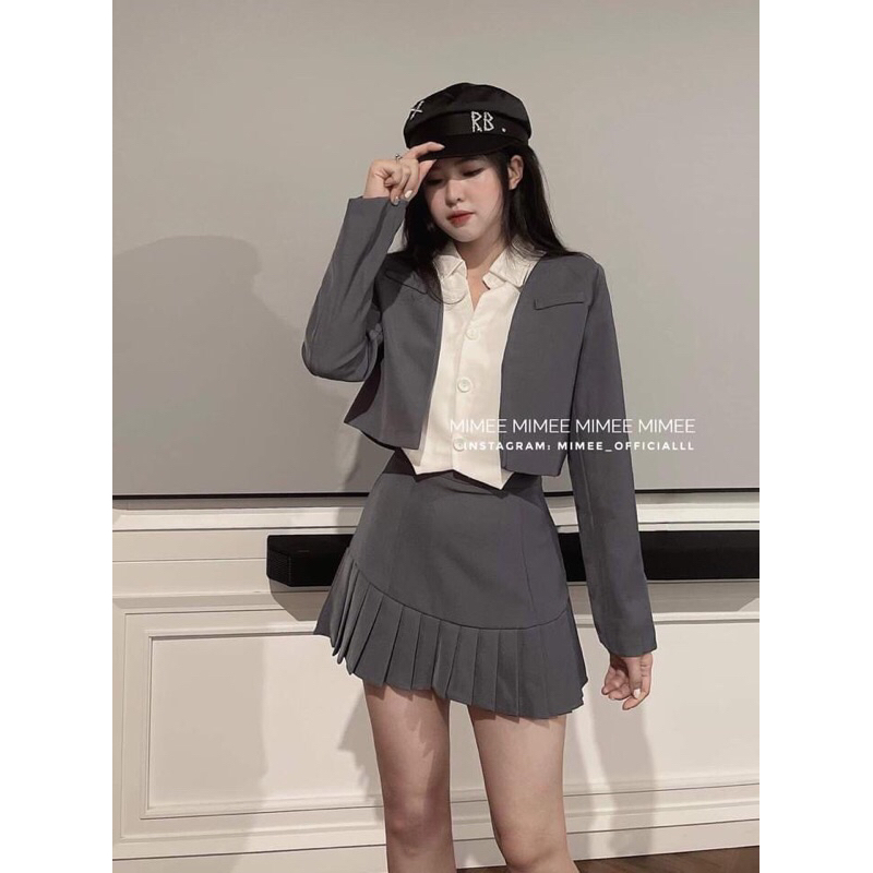 Sét vest váy nữ siêu hot