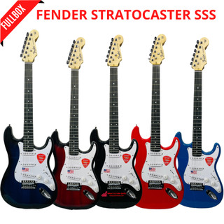 Đàn guitar điện fender stratocaster sg kèm cần nhúng+phụ kiện + yn04