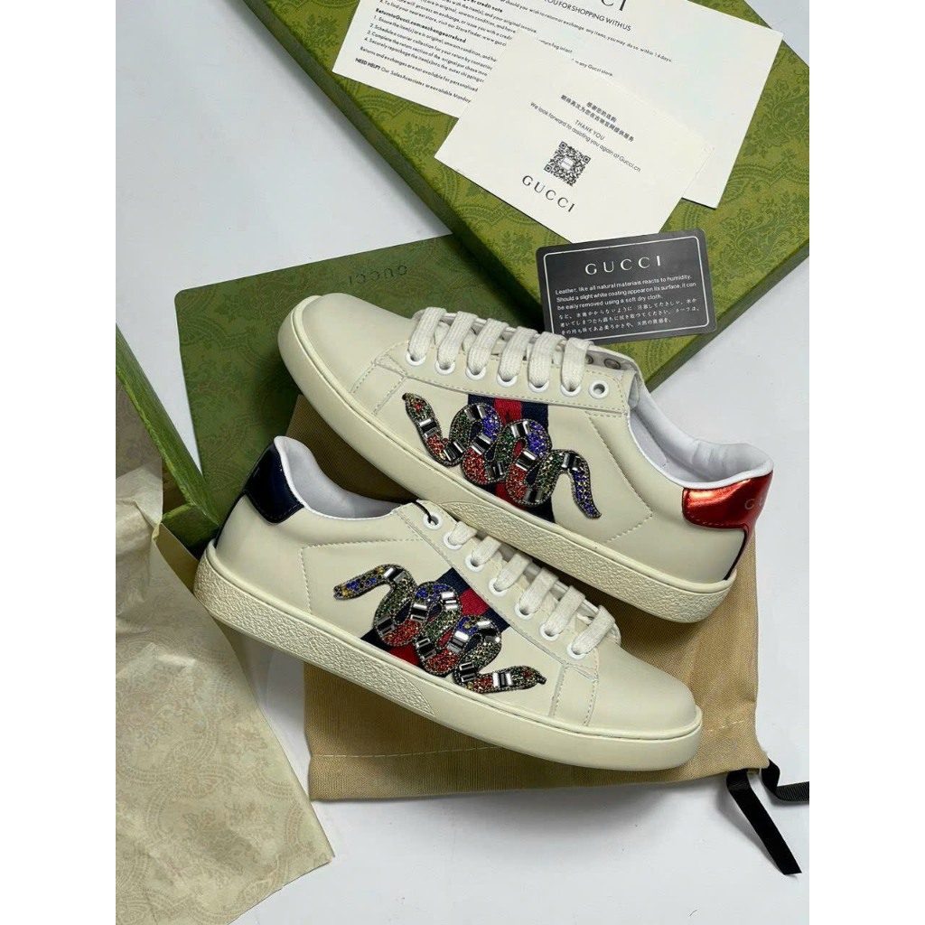 Giày Thể Thao Gucci Môi For Love, Giầy Gucci Môi Love Bản Siêu Cấp Đầy Đủ size + Sẵn Hàng]