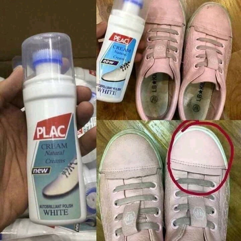 Chai Tẩy Plac Trắng Giày Dép, Túi Xách Siêu Sạch
