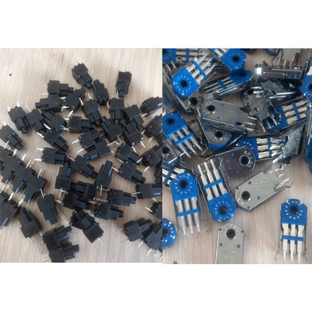 Switch giửa, lăn DeathAdder Elite, essential Kailh 6x6x11.9mm huano 14mm