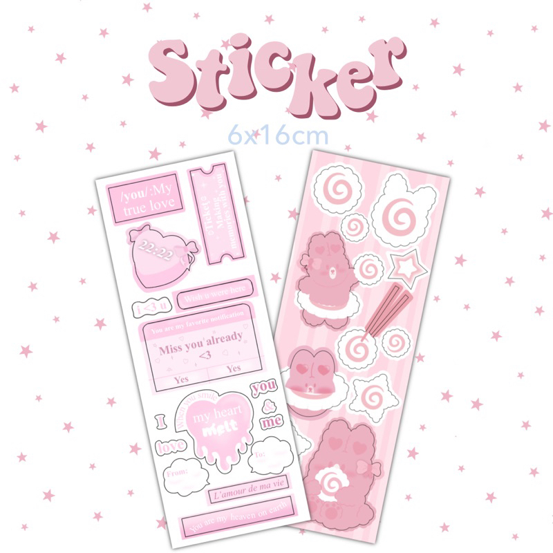 Nhãn dán trang trí 🪄| Bobingo Sticker sheet🪄