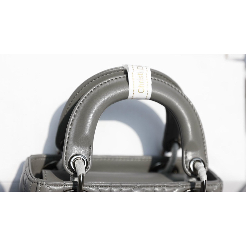 Túi Xách Dii Orr Lady Charm Đen Ghi Size 17  -  By Anh Dinh Phuong