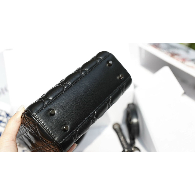 Túi Xách Dii Orr Lady Charm Đen Ghi Size 17  -  By Anh Dinh Phuong