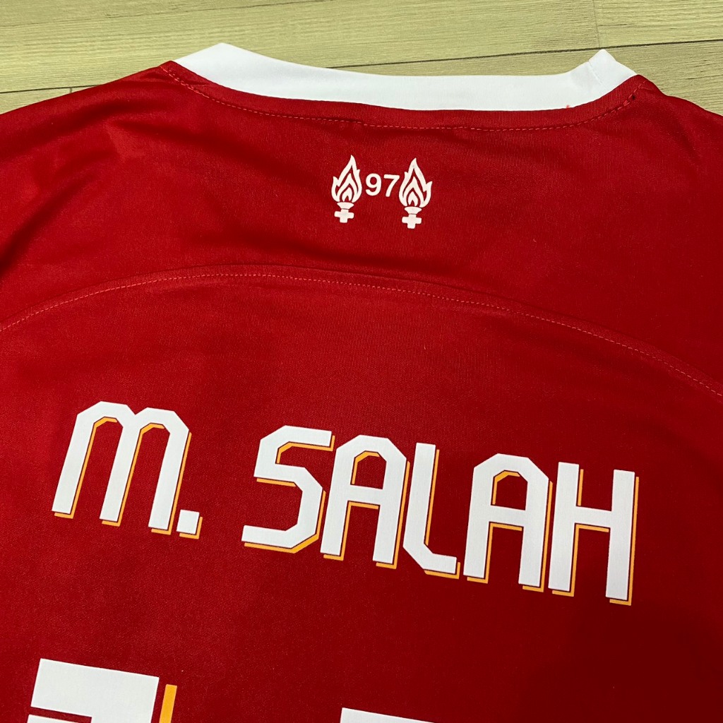 Bộ quần áo bóng đá Liverpool cup C2 in tên M. SALAH số 11