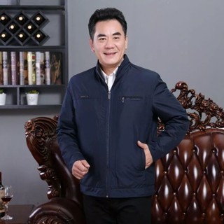 Áo Khoác Nam Trung Niên Chất Đẹp Không Nhăn Mẫu Mới - Áo thu đông cho người trung niên