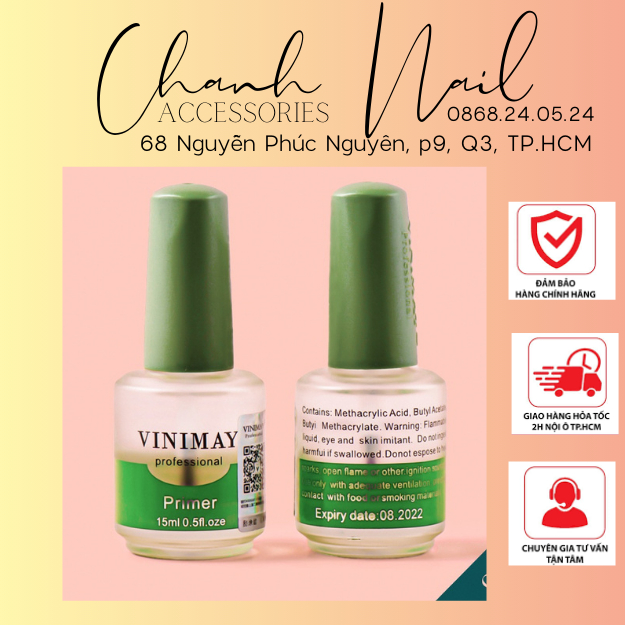 DUNG DỊCH KIỀM DẦU VINIMAY - KHỬ DẦU MÓNG TAY
