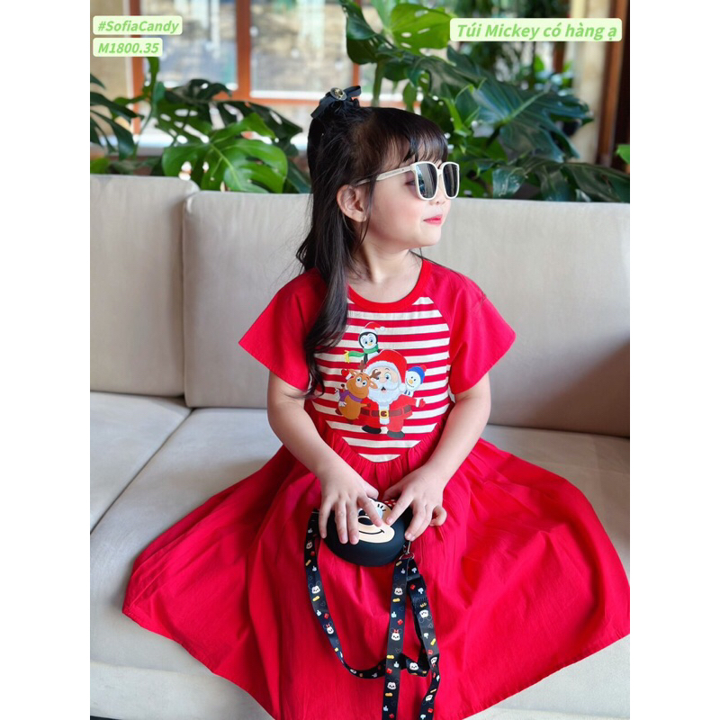 Đầm Noel bé gái 8-35kg siêu đẹp, váy noen bé gái siêu Đẹp