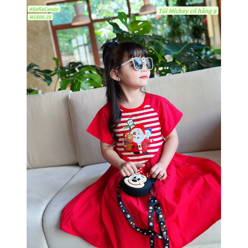 Đầm Noel bé gái 8-35kg siêu đẹp, váy noen bé gái siêu Đẹp