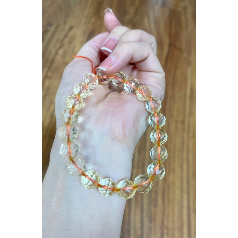 Thạch anh vàng Citrine cắt giác VIP