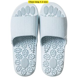 Dép đi trong nhà Massage chân, dép gai massage đi văn phòng nhà tắm Chọn tăng 2 size PiSoo