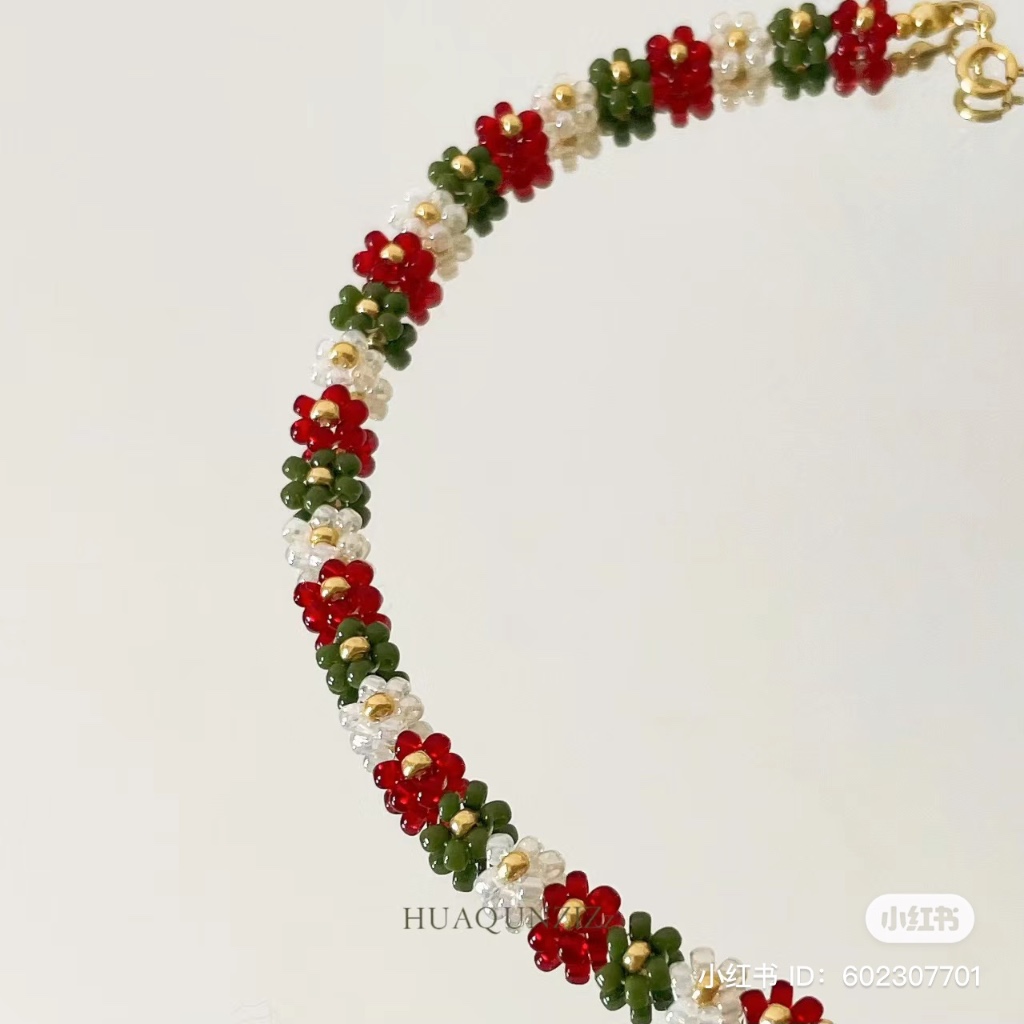 BST vòng cổ, vòng tay, nhẫn, bông tai Giáng Sinh handmade CHILLMEOW