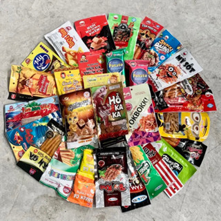 Combo mix 30 gói ăn vặt cổng trường - ăn vặt tuổi thơ