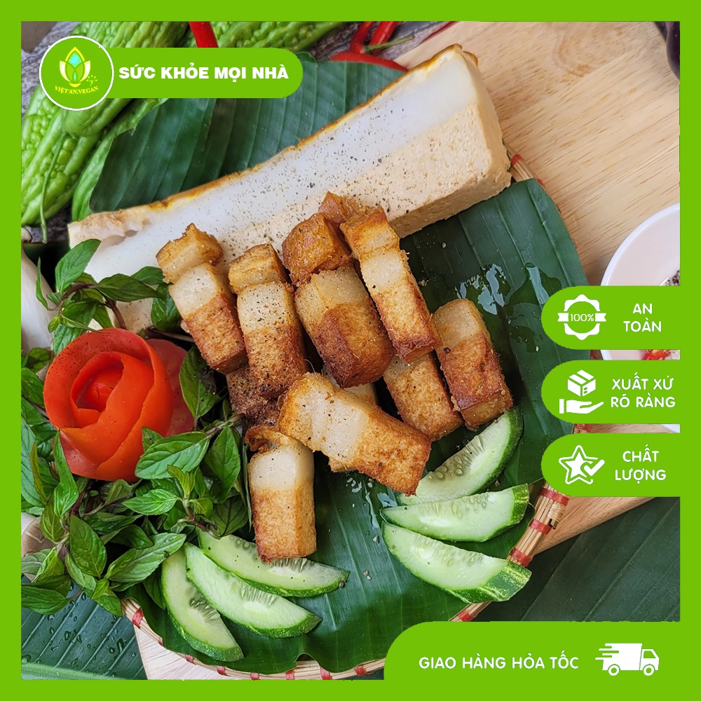 THỊT BA CHỈ QUAY 250g  - Thực phẩm chay | Chay Vietan