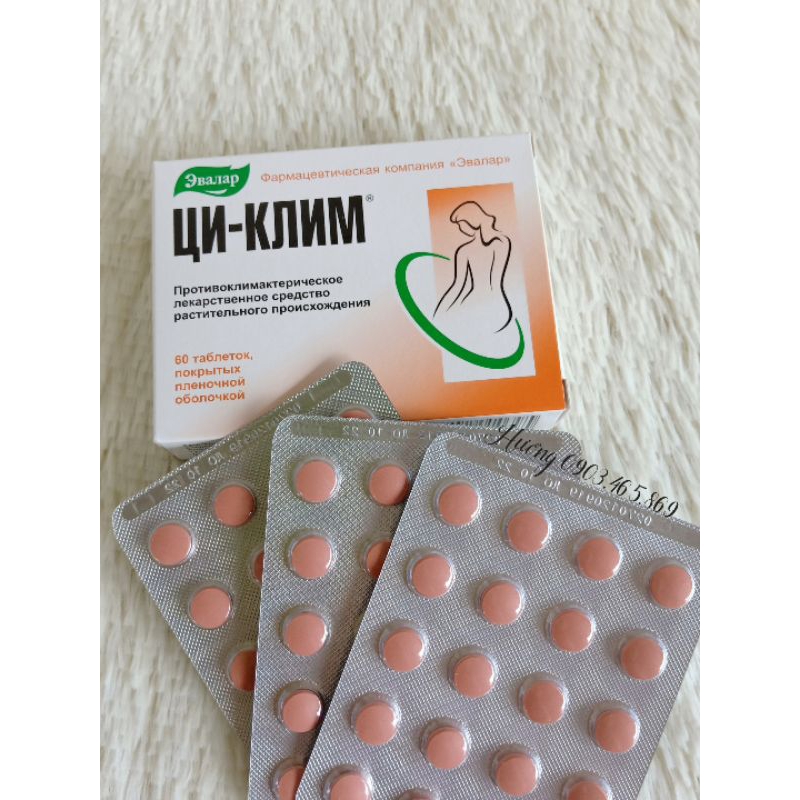 Viên uống nội tiết Nga hộp 60 viên