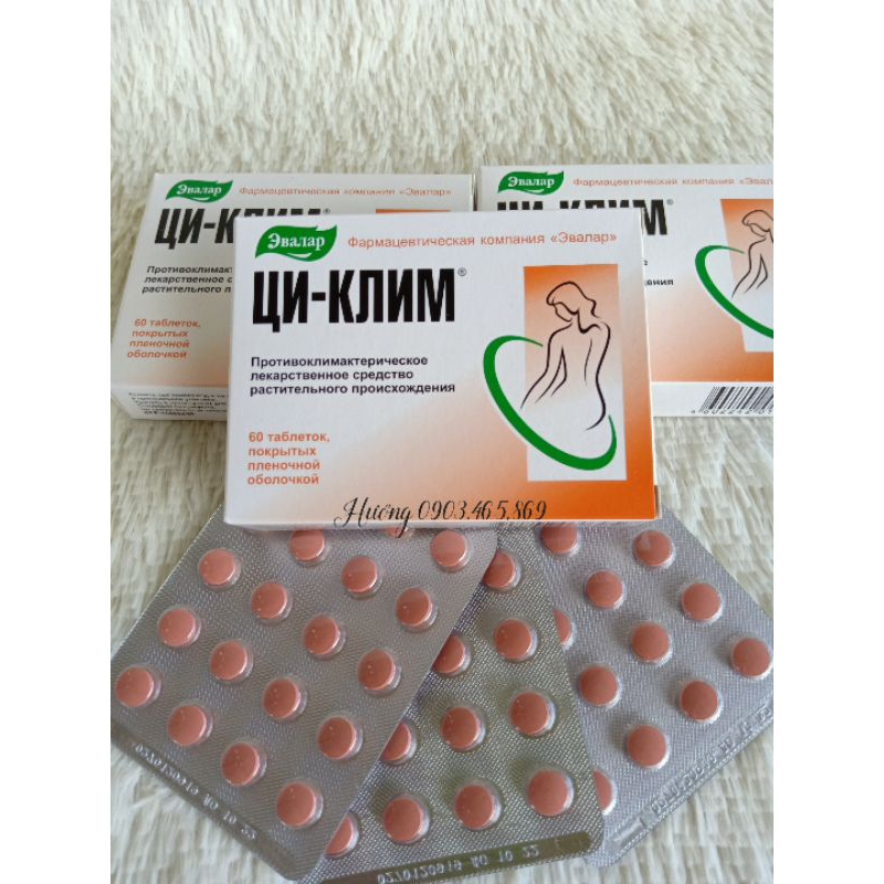 Viên uống nội tiết Nga hộp 60 viên