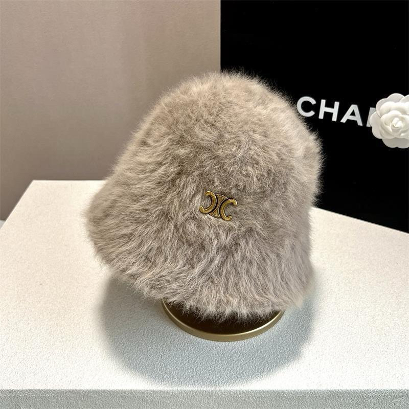 Mũ Lông Thỏ Buket Phối Logo Celi