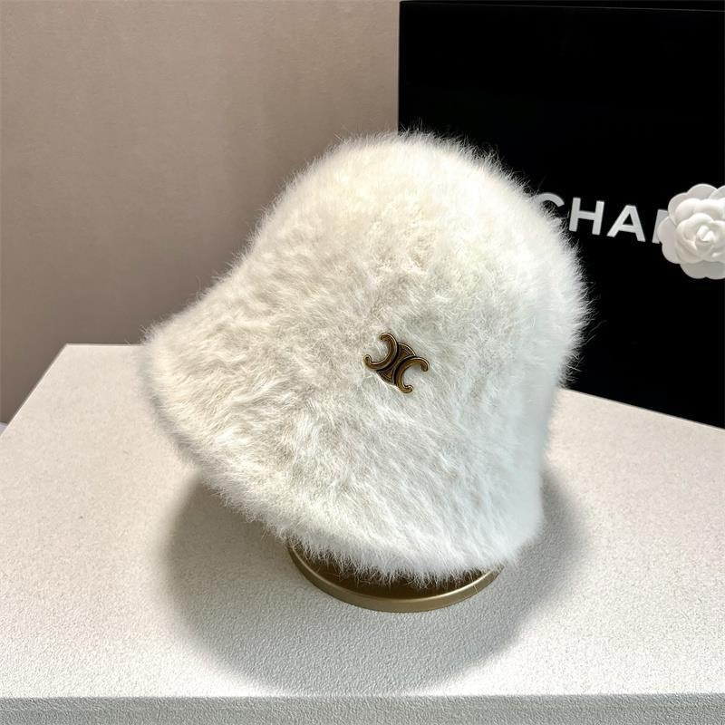 Mũ Lông Thỏ Buket Phối Logo Celi