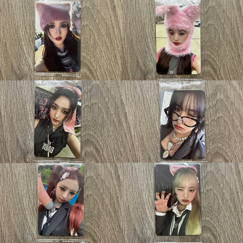 ẢNH PHOTOCARD bo góc IVE - I'VE MINE BADDIE