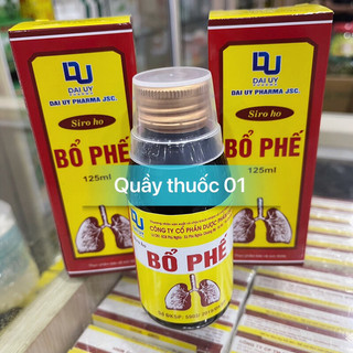 Siro ho bổ phế 125ml- bổ phế, hỗ trợ giảm ho - chính hãng đại uy