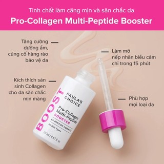 Tinh Chất Làm Săn Chắc Da Chảy Xệ, Giảm Nếp Nhăn & Chống Lão Hóa Paula's Choice Pro-Collagen Multi-Peptide Booster 20ml