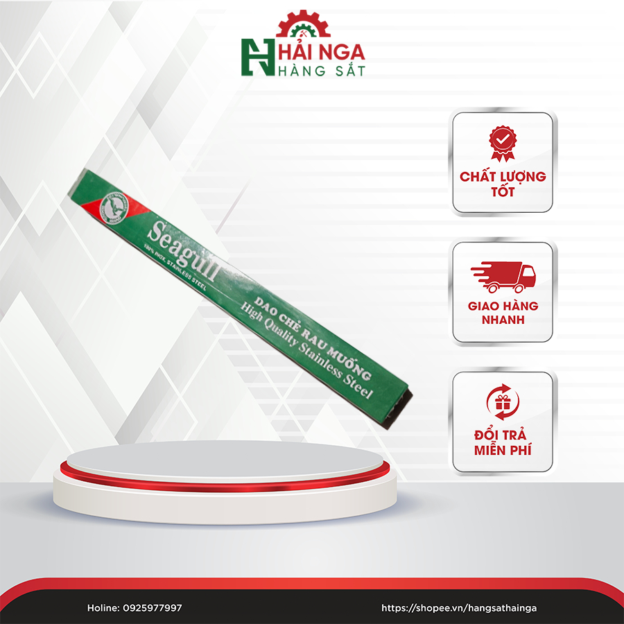 DỤNG CỤ CHẺ RAU MUỐNG HÀNG SẮT HẢI NGA- SIÊU NHANH, SIÊU TIỆN LỢI